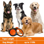 PETBABAS Adjustable Retractable Dog Leash