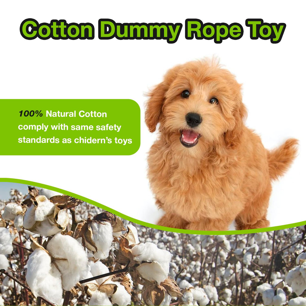 Petbabas Cotton Dummy Rope Toy for Dogs and Pets
