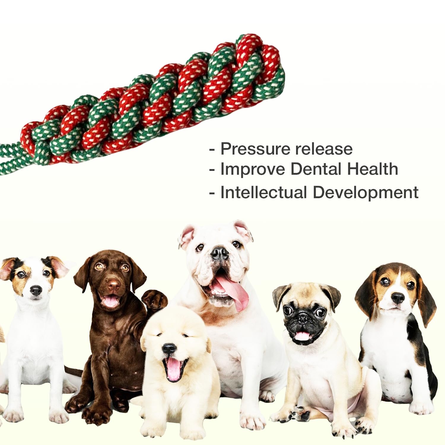 Petbabas Cotton Dummy Rope Toy for Dogs and Pets