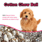 PETBABAS Cotton Rope Balls for Dogs and Pets