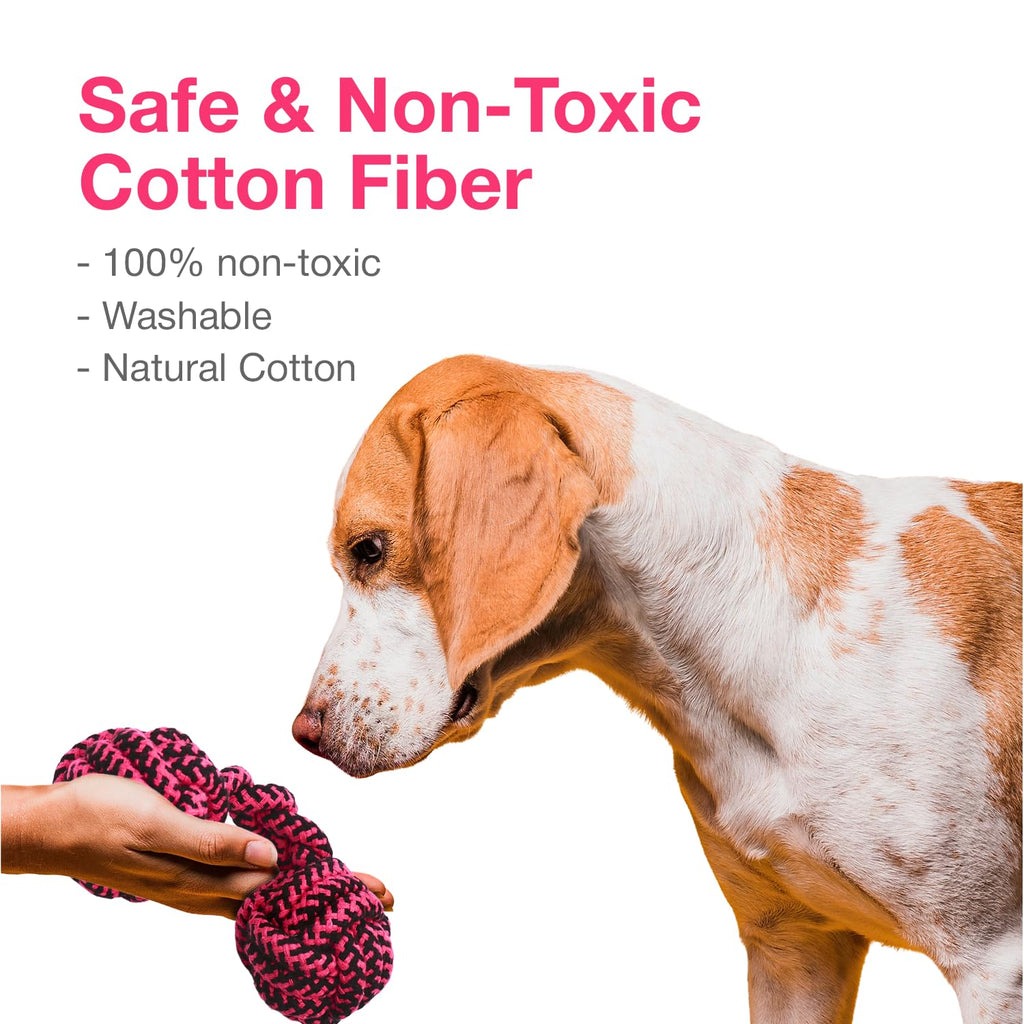 Petbabas Knotted Dumbbell Rope for Dogs and Pets