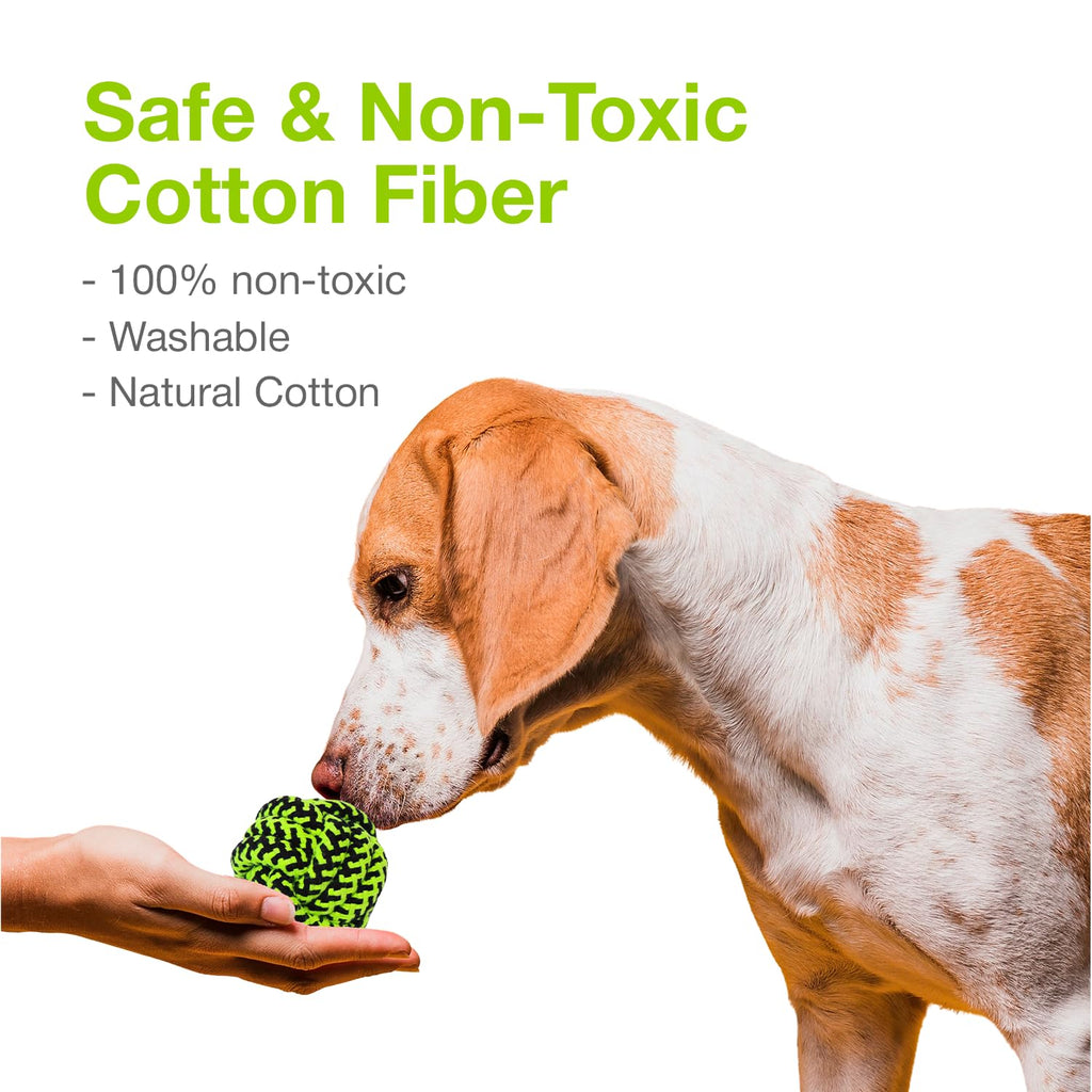 PETBABAS Cotton Rope Balls for Dogs and Pets