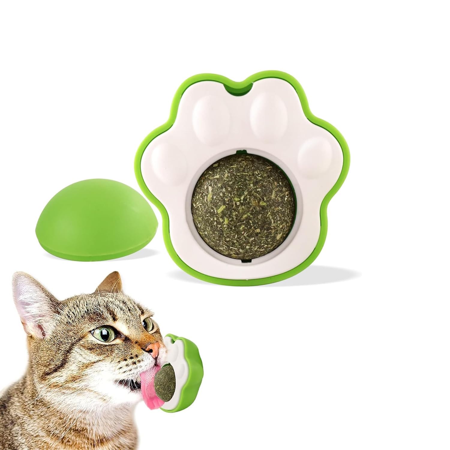 Petbabas Paw-Shaped Cat Toy with Catnip