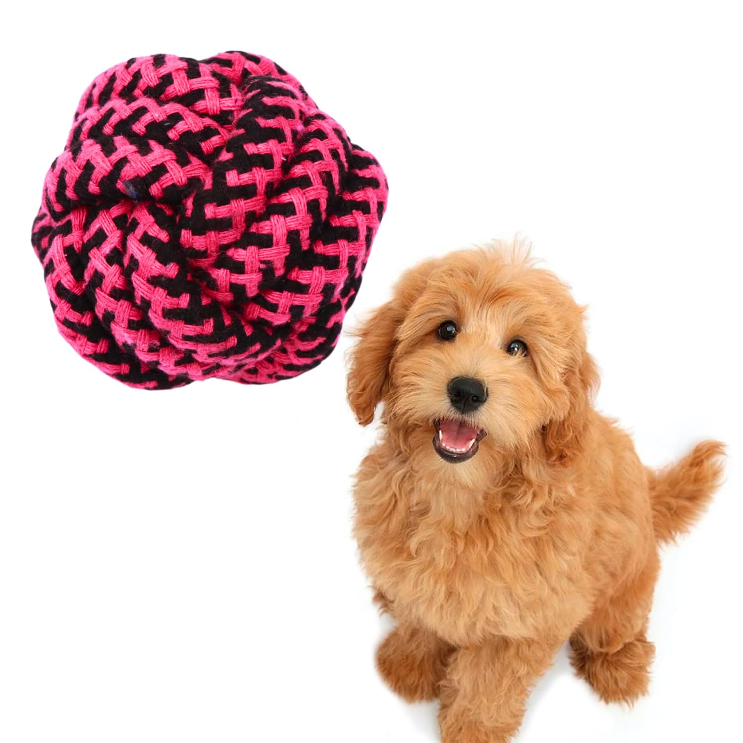 PETBABAS Cotton Rope Balls for Dogs and Pets
