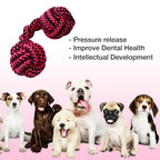 Petbabas Knotted Dumbbell Rope for Dogs and Pets