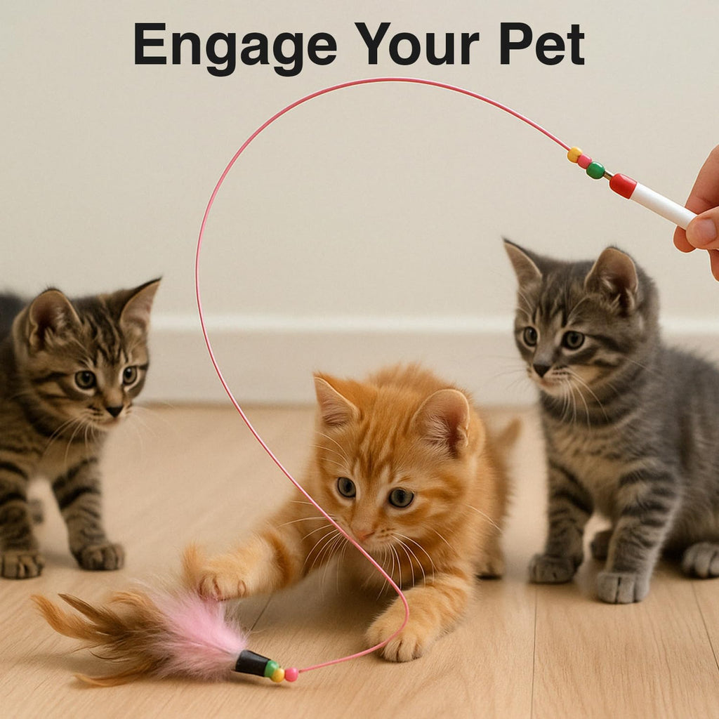 Petbabas 16 Pcs Cat Toy Set