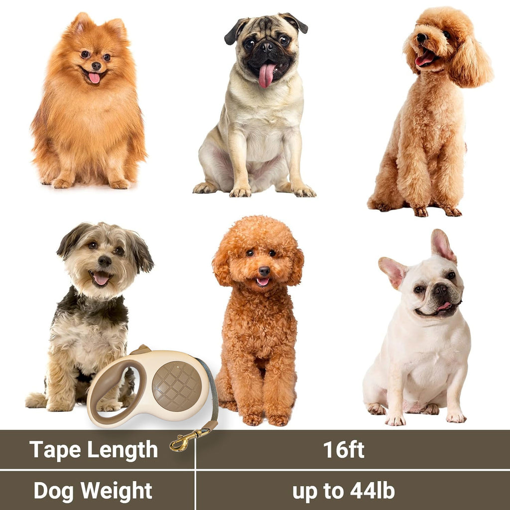 PETBABAS Adjustable Retractable Dog Leash