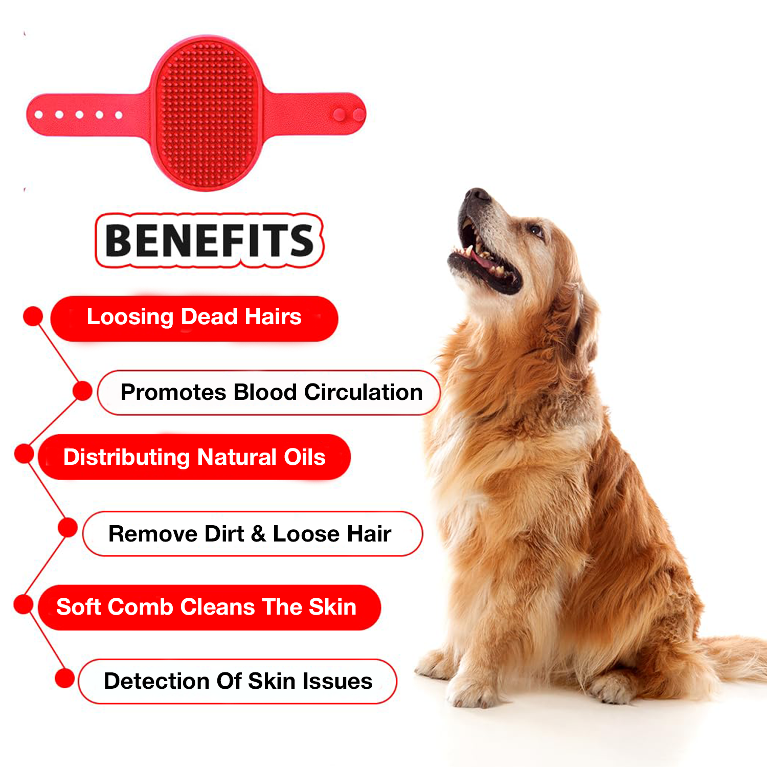 Petbabas Pet Grooming Brush