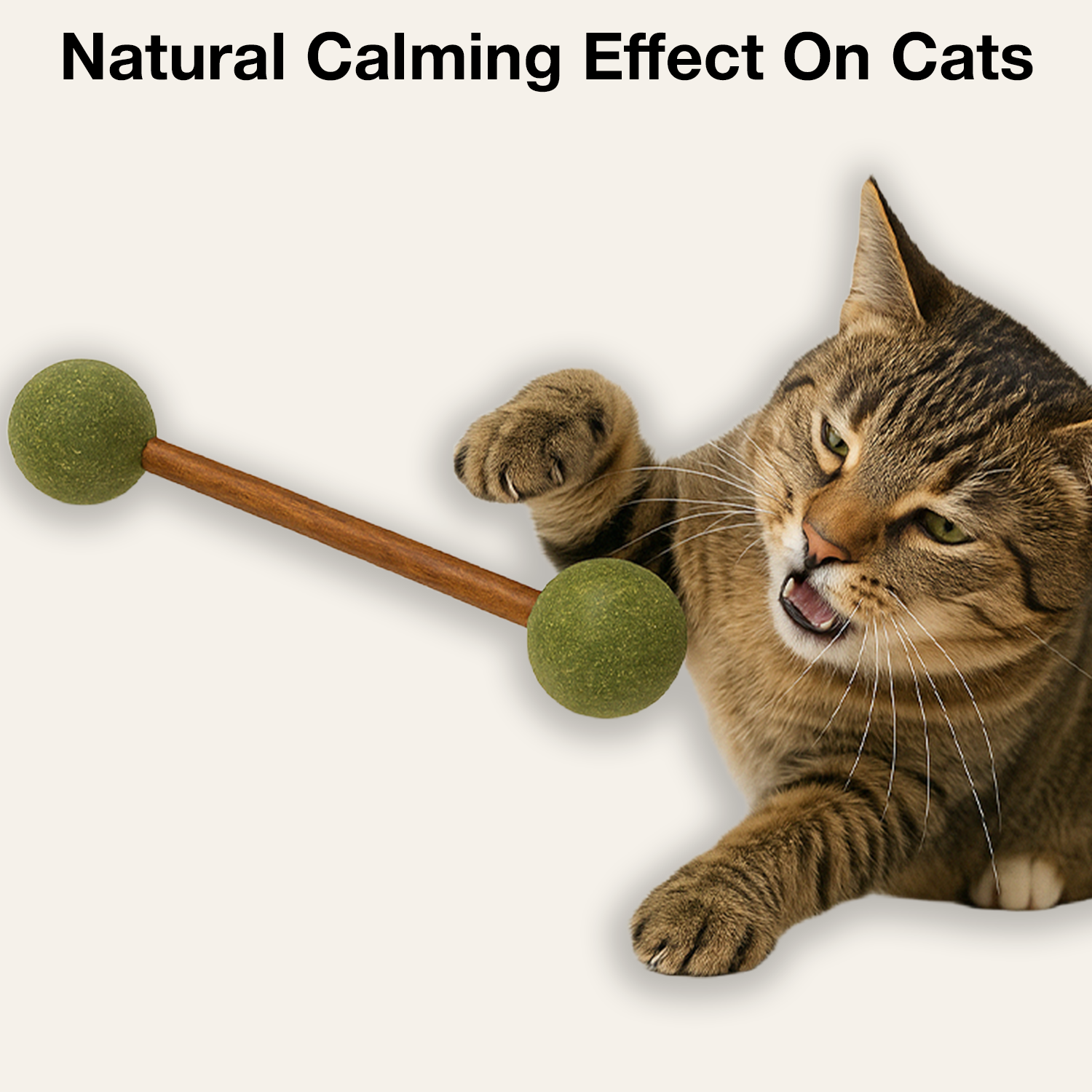 Petbabas Mint Stick Cat Toy with Catnip