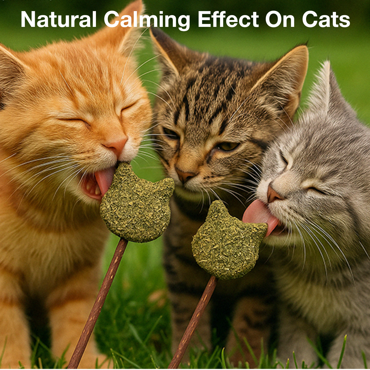 Petbabas Teddy-Shaped Cat Toy with Catnip