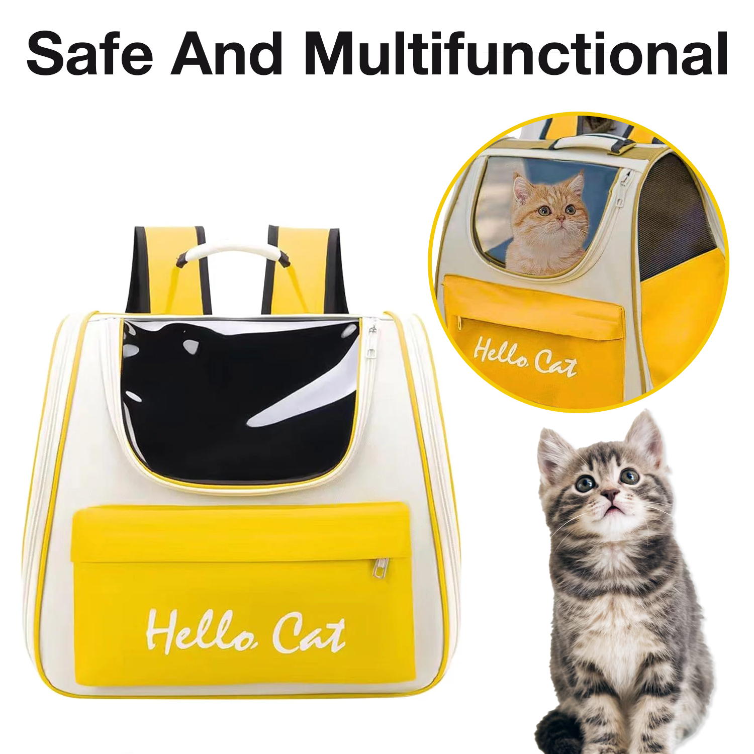 Petbabas Cat Carrier Backpack