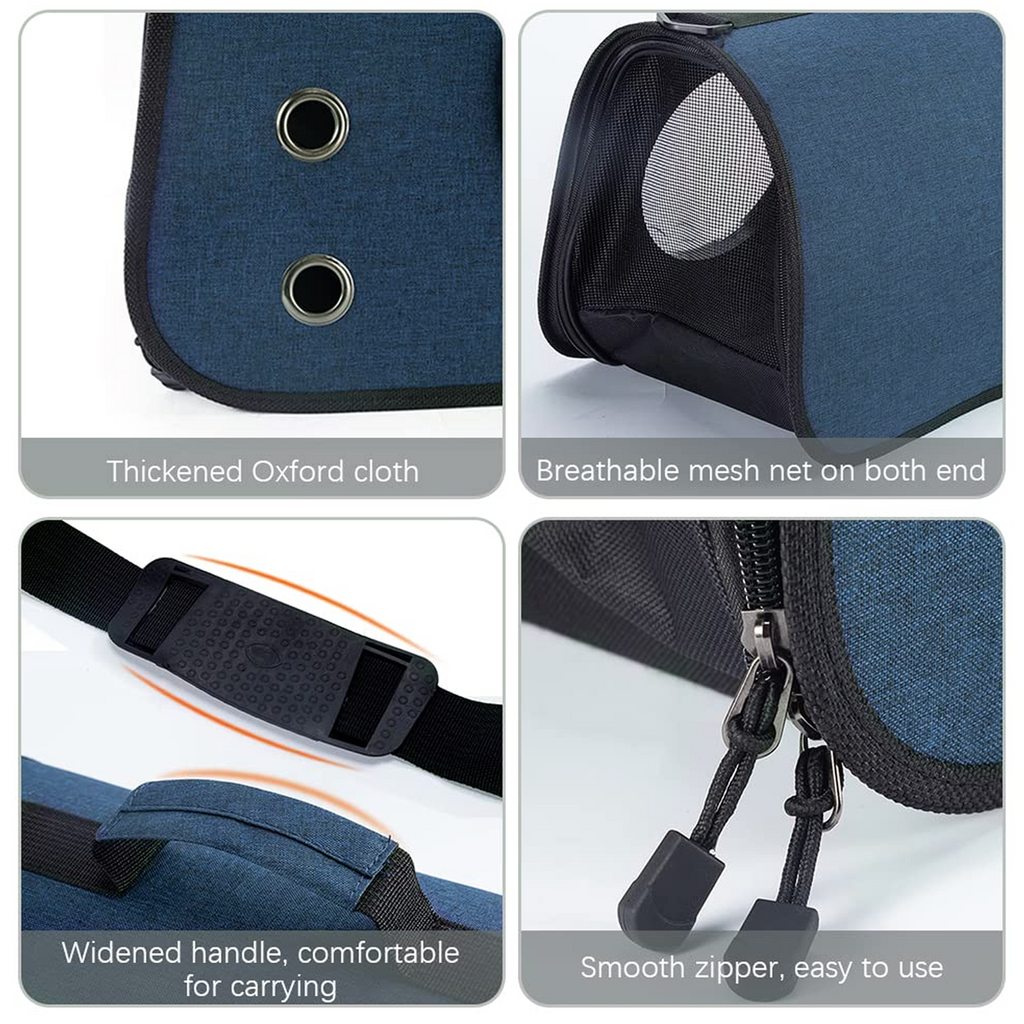 Petbabas Cat Travel Carrier Bag Blue