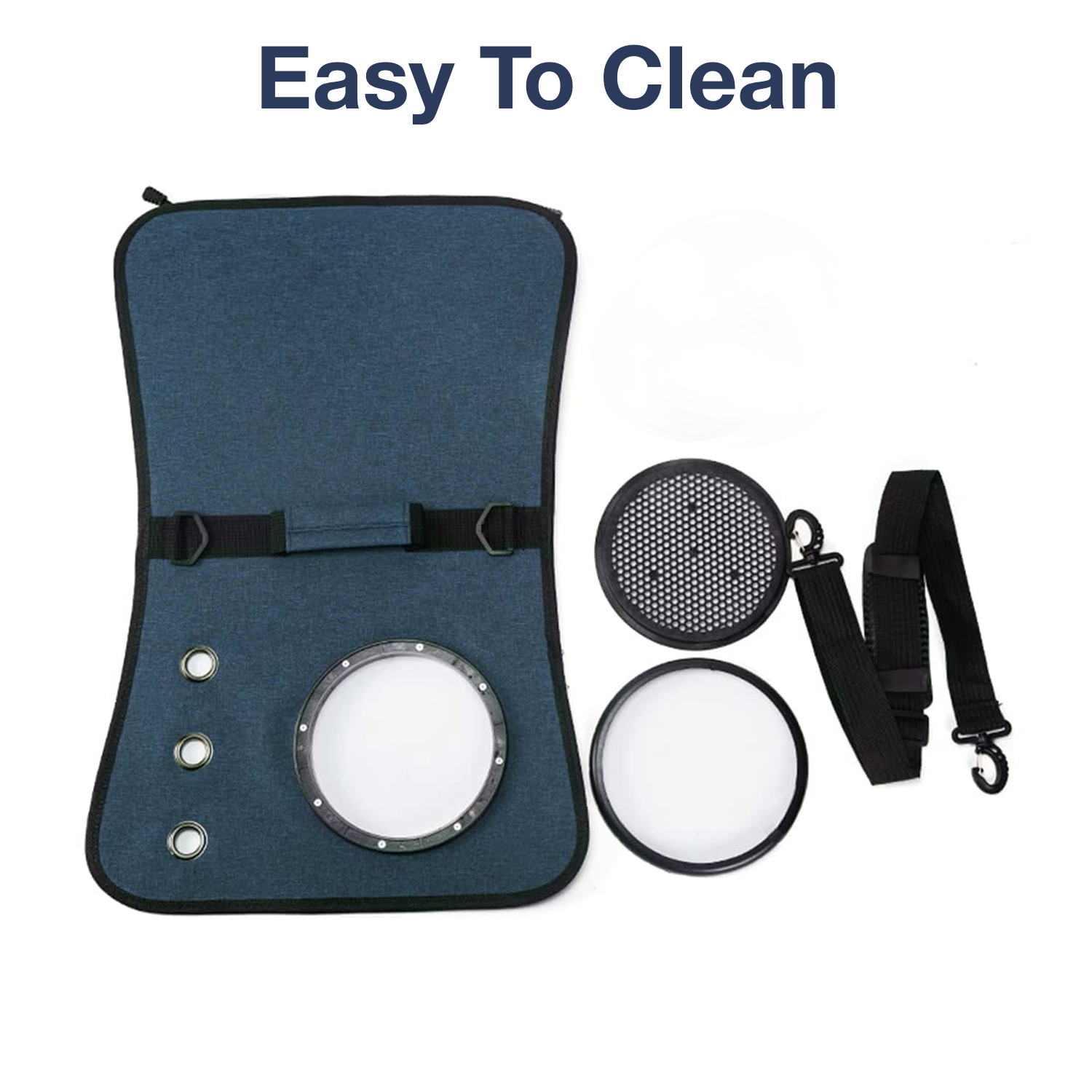 Petbabas Cat Travel Carrier Bag Blue