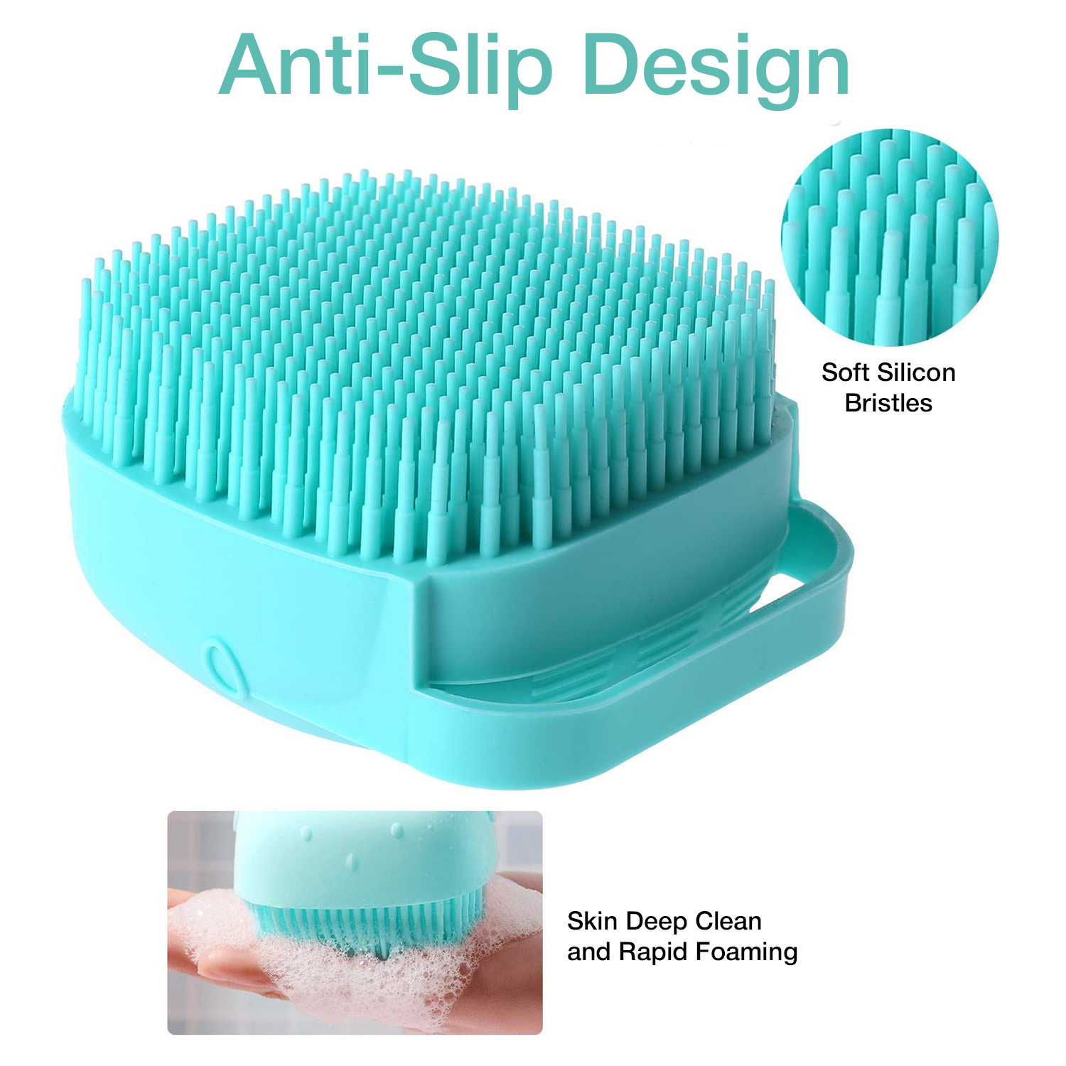 Petbabas Soft Silicone Rubber Bristle Brushes