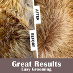 PETBABAS Dog Brush Dogs Comb, 2 in 1 Deshedding Tool