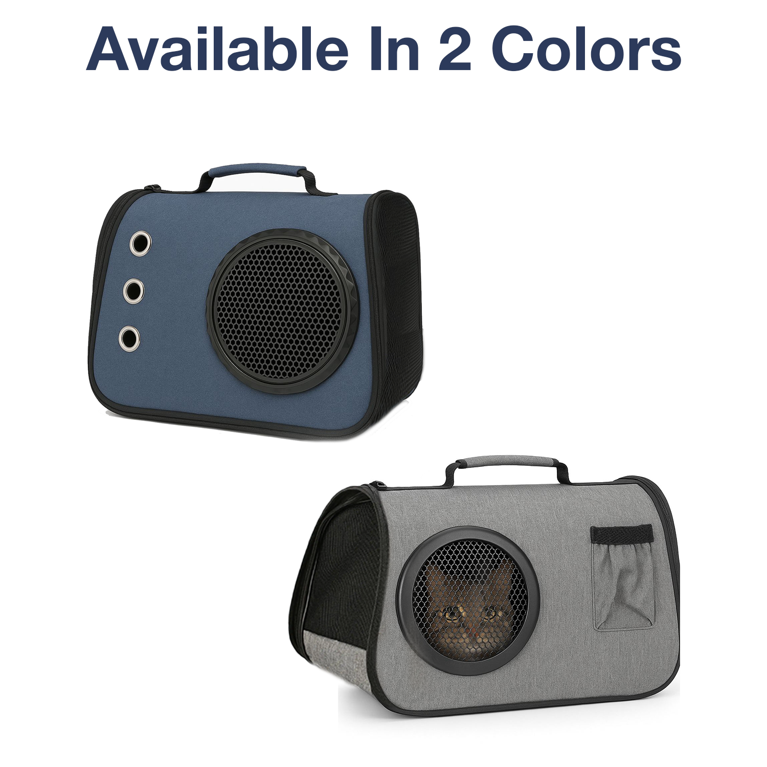 Petbabas Cat Travel Carrier Bag Blue