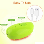 Petbabas Silicone ABS Small Style Pet Steam Comb