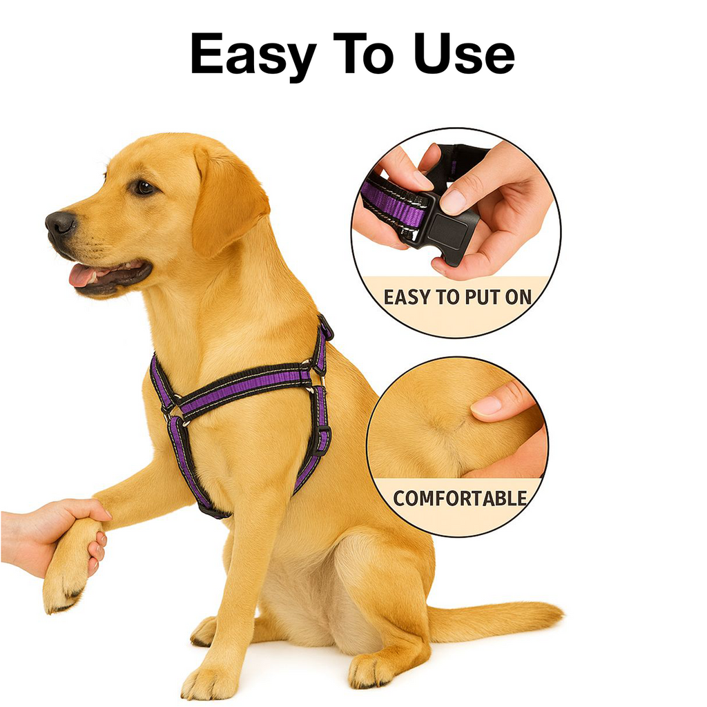 PETBABAS Dog Harness No Pull with Front Clip