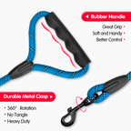 PETBABAS Reflective Adjustable Pet Leash for Dogs