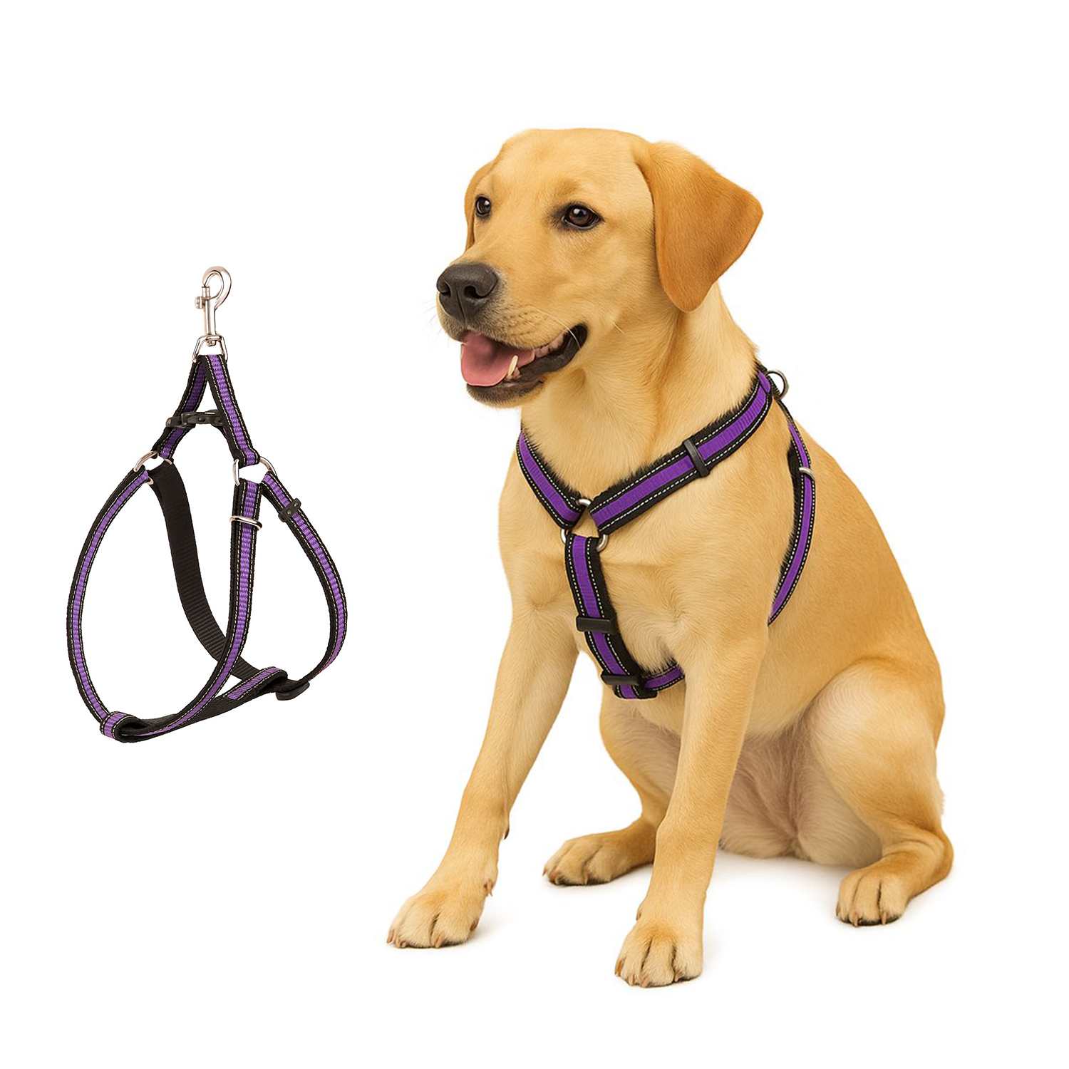 PETBABAS Dog Harness No Pull with Front Clip