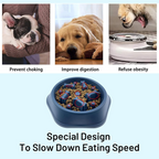 PETBABAS Durable Slow Feeder Bowl for Dogs