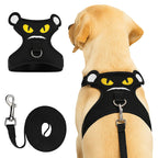 Petbabas Black cartoon harness