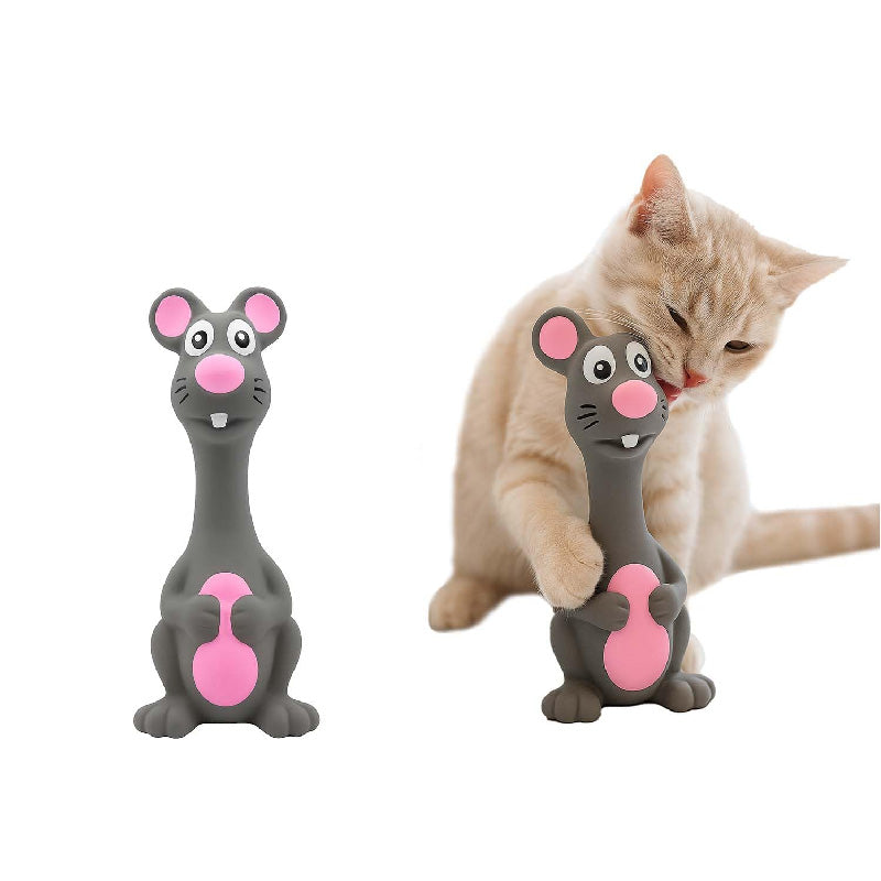 Squeaky Rubber Chicken Dog Toy